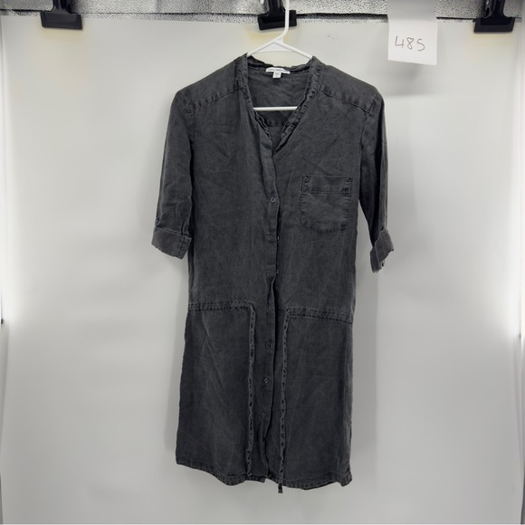 James Perse grey utility dress size 0 - Picture 1 of 13